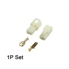 5 Sets 6.3mm 2-8 Pin Electrical Wire Connector Male Female Socket Plug Terminals
