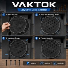 Durable 12-Inch Black Subwoofer Cover – Perfect for Home Theater and Car Audio
