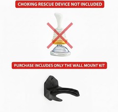 Compact Wall Mount Holder for LifeVac Rescue Kits – Quick Access Anytime