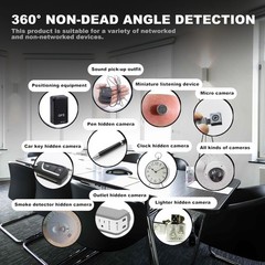 Anti-SpyRF Signal Detector Hidden CameraGSM Audio Bug Finder Scanner Tracker Lot