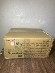 RARE 1982 Realistic 3-Way Speaker System Network Kit With 12” Sub BRAND NEW