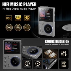 Digital HiFi MP3 Player With Bluetooth 5.3 Lossless DSD 256GB High Sound Quality