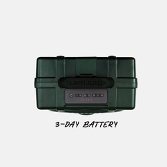 TurtleBox Original Green Waterproof Bluetooth Gen 3 Outdoor Portable Speaker