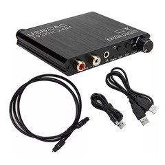Aluminium Alloy 24-Bit 192 kHz Optical Digital To Analog Audio Converter Host
