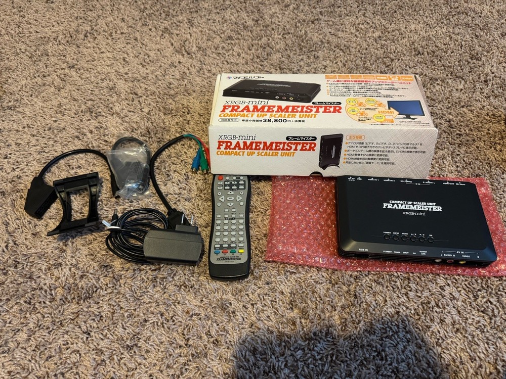 Framemeister XRGB-Mini Compact Upscaler with Remote