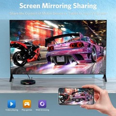 Android TV Box 12.0 4GB RAM 64GB ROM Allwinner H618 Smart Android Box Support…