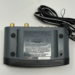 Radio Shack RF Modulator 15-2526 Gray Front And Rear Ports S-video Audio Video