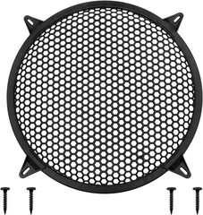 Durable 12-Inch Black Subwoofer Cover – Perfect for Home Theater and Car Audio