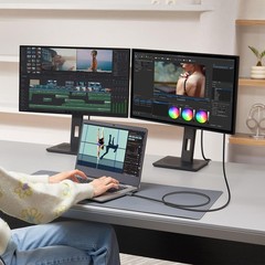 2.62ft 8K DisplayPort 1.4 Cable 8K@60Hz 4K@144Hz 2K@240Hz 32.4Gbps Braided DP