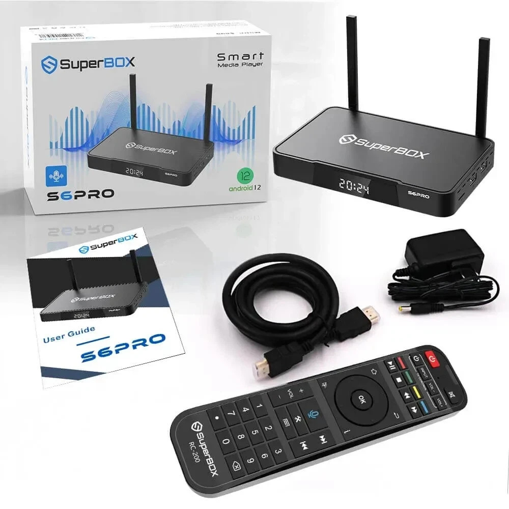 SuperBox S6 Pro – Authorized Distributor – No Fees – Fast Free Shipping!!!