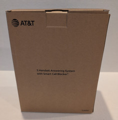 AT&T CL82507 DECT 6.0 5-Handset Cordless Phone with Answering Machine, Call Bloc