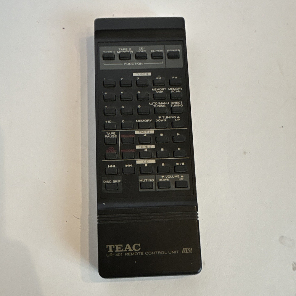 TEAC Wireless Remote Control Black UR-401 For TEAC UR-401 More Than 10 m Range