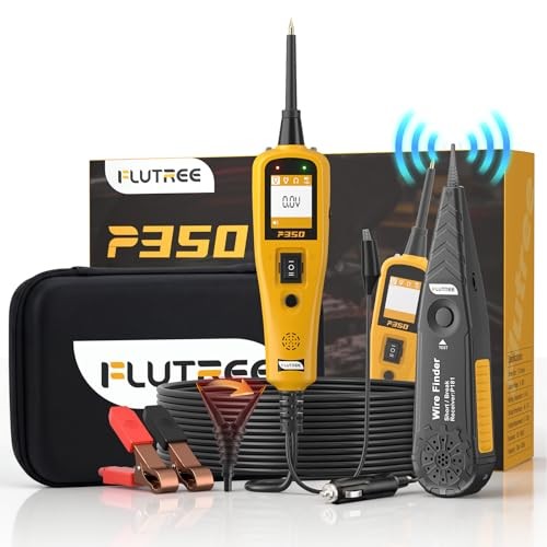 P350 Power Circuit Probe Tester with 40FT Cable & Bendable Probe – Car Relay