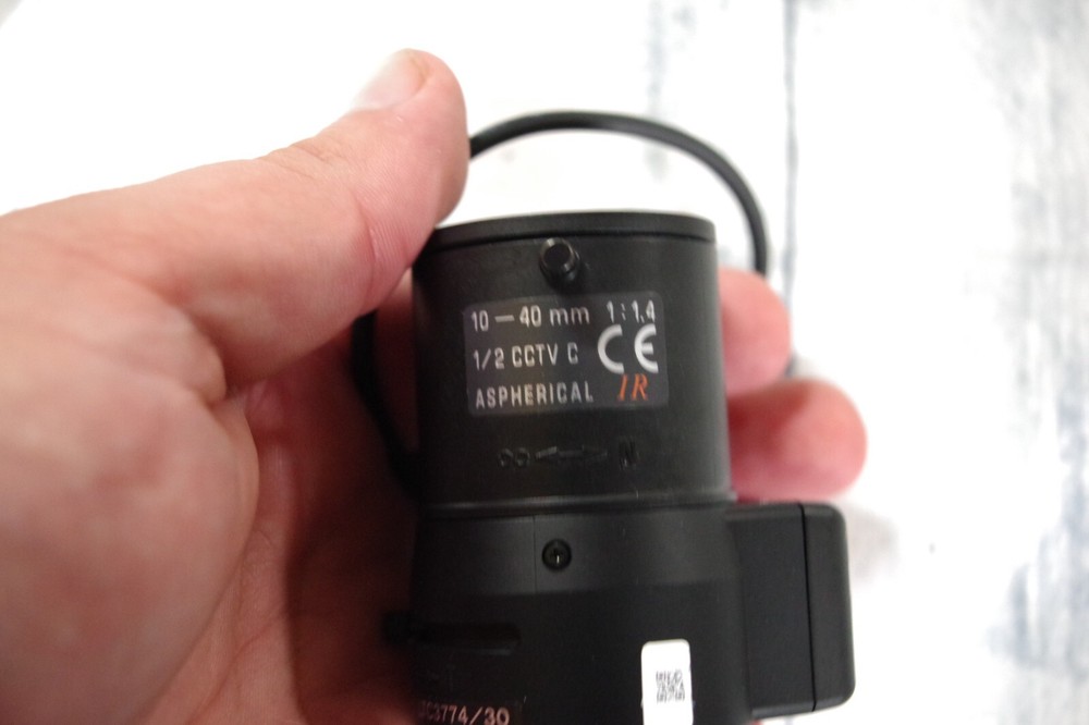Bosch 10-40mm f/1.4 1/2 CCTV C IR ltc3774/30 camera lens