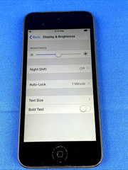 Apple iPod Touch 6th Gen A1574 16GB Space Gray No iCloud No MDM