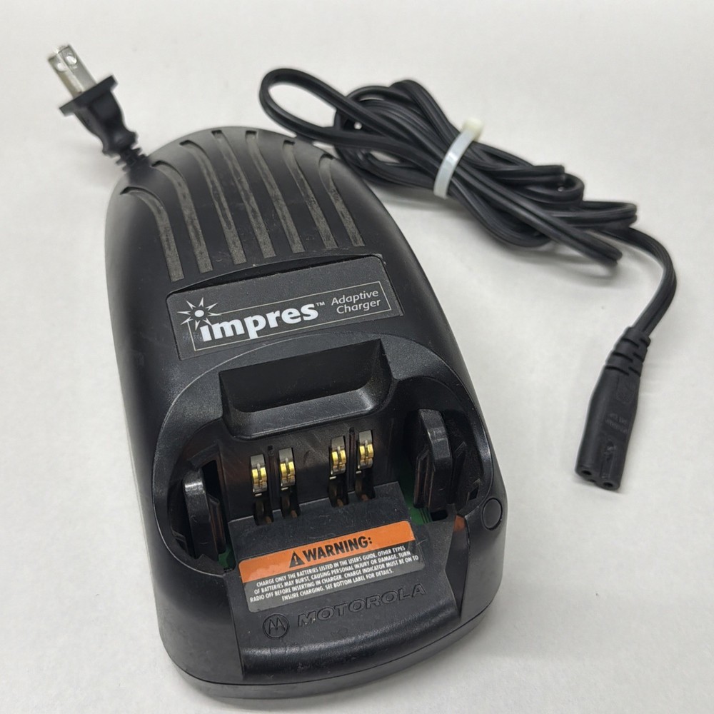 MOTOROLA WPLN4114AR IMPRES ADAPTIVE BATTERY CHARGER XTS3000 XTS5000 RADIOS