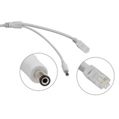 10M/33ft Ethernet Cable Cat5e Network LAN/Power Extension Cord for CCTV