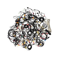 AV Cable Assorted Lot 60pc RCA S-Video Auxiliary Coaxial Adapter Connector Set