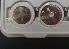 Lot 2 PCS muRata (Ex Sony) CR2430 w/ 2 Tabs Lithium 3.0v New Coin/Cell batteries