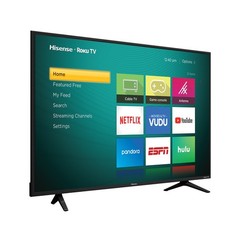Hisense 43″ Class 4K 2160p 60Hz LED Roku Smart TV 43R6E4