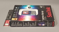 *NOS/SEALED* Sandisk Sansa Clip Zip MP3 Player, 4GB/Blue, FREE SHIP!