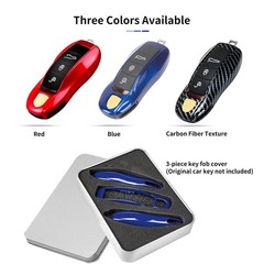 Porsche Key Fob Cover 3-Piece Painted Key Shell Case Protector /think I need