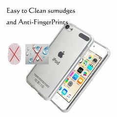 For iPod Touch 5th/6th/7th Gen Case Crystal CLEAR Shockproof Silicone TPU Cover