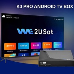 K3 PRO Streaming Box 6K Ultra HD Android Smart TV Box Ram 4GB Storage 32GB HDMI