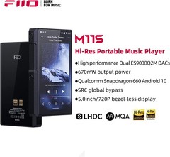 Fiio M11S Hi-Res MP3 Player with ES9038Q2M,Android 10