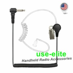 3.5mm Police Listen Only Acoustic Tube Earpiece Headset 3.5mm Earphone Jacks