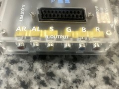 Scart Switch 5 2 Split Remote Video converter High Low Resolution simultaneous