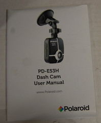 Polaroid PD-E53H 1080P HD Dash Cam with 8GB Memory Card – New In Box