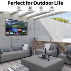 Sylvox Outdoor TV 65” 1000 nits 4K Weatherproof Smart TV support Bluetooth WiFi