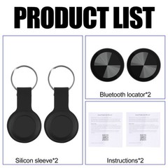 New Smart Circular Bluetooth Tracker iOS Android Ideal For Seniors Children Pets