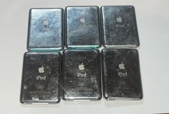 Apple iPod Nano 3rd Gen 4GB 8GB Silver – A1236 Parts Only Or Repair LOT OF 6