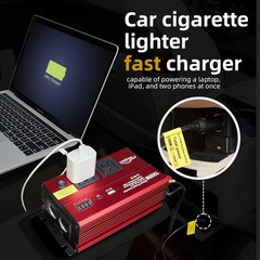 1000W Inverter for 6-in-1 Car Power Inverters,12v DC to 110v AC Converter