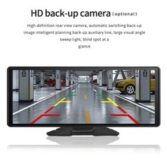 10.26″ Portable Car Stereo HD Wireless Carplay Android Auto +CAM Touch Screen FM