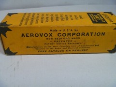 Aerovox Dry Electrolytic Capacitor Type GL 10-10-10 450 DCWV