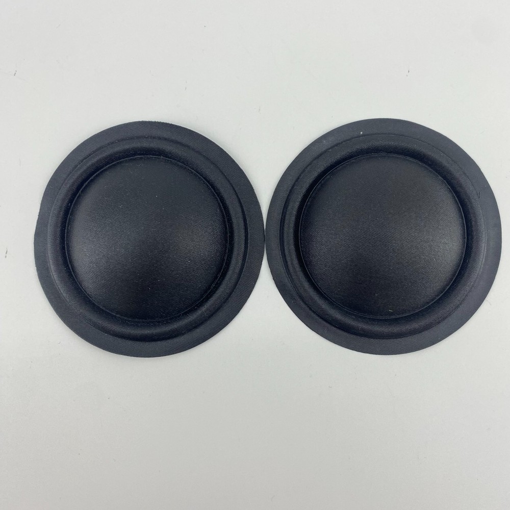 2- 49.5mm Fabric Dome Diaphragm for Midrange Speaker (Voice Coil Not Included)