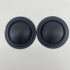 2- 49.5mm Fabric Dome Diaphragm for Midrange Speaker (Voice Coil Not Included)