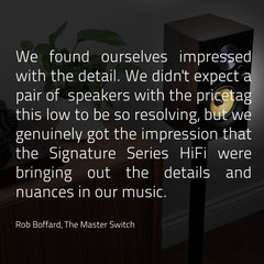 Fluance Signature HiFi 2-Way Bookshelf Surround Sound Home Theater Speakers