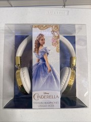Disney Cinderella Fashion Headphones Brand New And Sealed