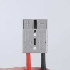 Cable with 50A Connector for LiFePO4 Battery Compatible with 1.64 FT 8AWG