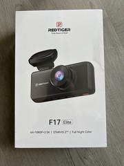 Redtiger F17Elite 3 Channel 4K Dashcam – Hardwire Kit + Memory Card Included