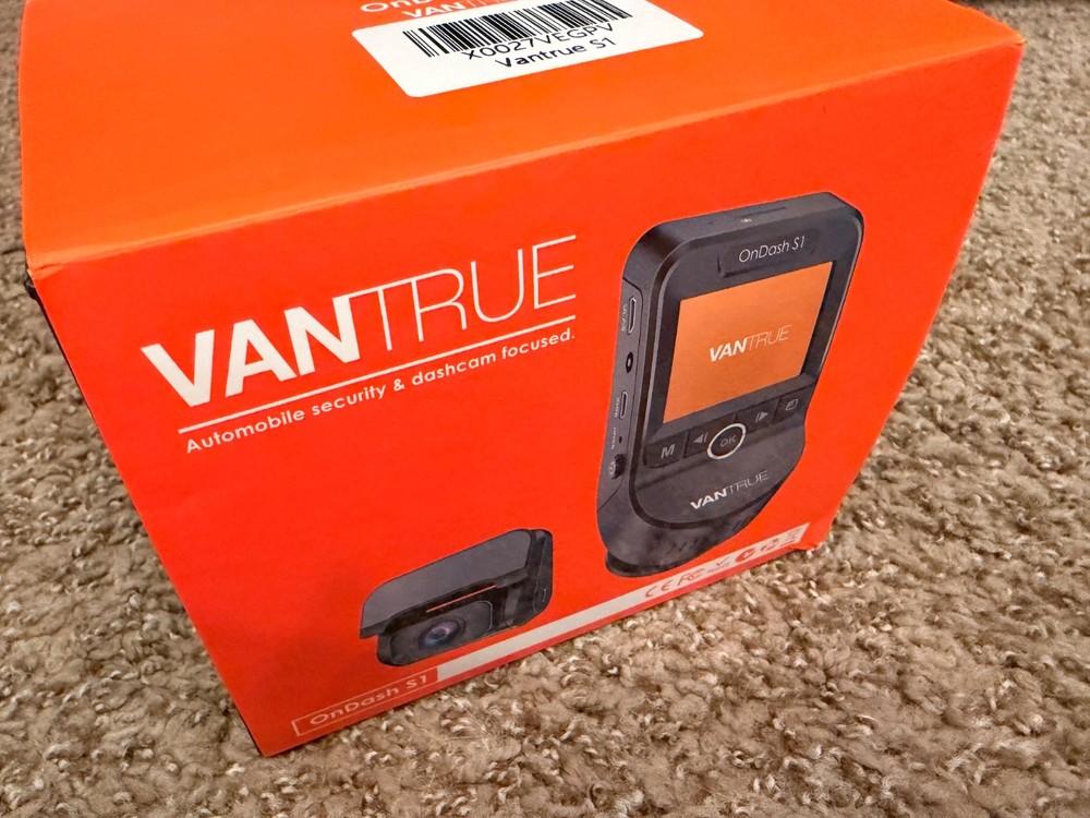 Vantrue S1 2160P Single Front or Dual 1080P Front and Rear Dash Cam Excellent