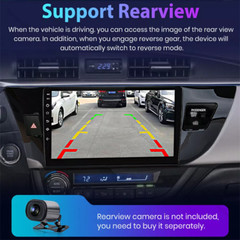 Apple Carplay For Toyota Corolla 2014-2016 Android 15 Car Stereo Radio GPS WIFI