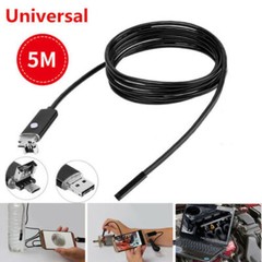 5M HD USB Endoscope waterproof 6 LED Borescope Inspection Camera For Android