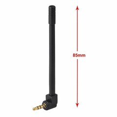 Plug and play 3.5mm FM Antenna For Card Speakers/Mobile Phones With FM radio