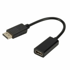 DP Displayport Male to HDMI Female Cable Converter Adapter for PC Laptop Desktop
