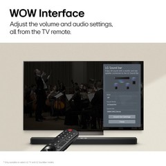 LG S55TR Electronics Soundbar For TV 5.1 Channel With Dolby Audio And Rear